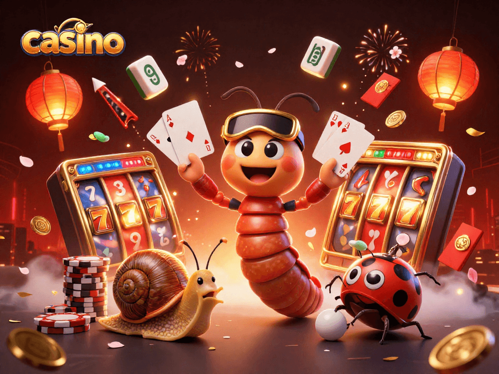 Experience exciting casino action with a charming dealer and vibrant gaming elements.