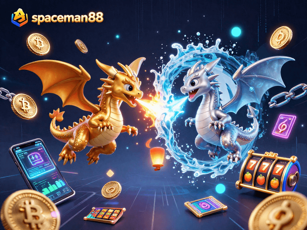 Engage with spaceman88's thrilling casino experience featuring dragons and crypto elements.