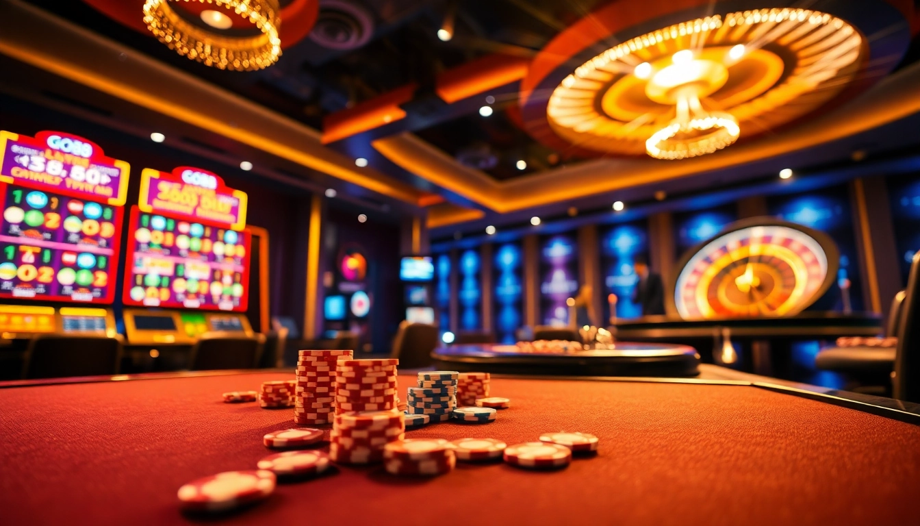 Experience the thrill of go88 with vibrant slot machines and engaging live dealer action.