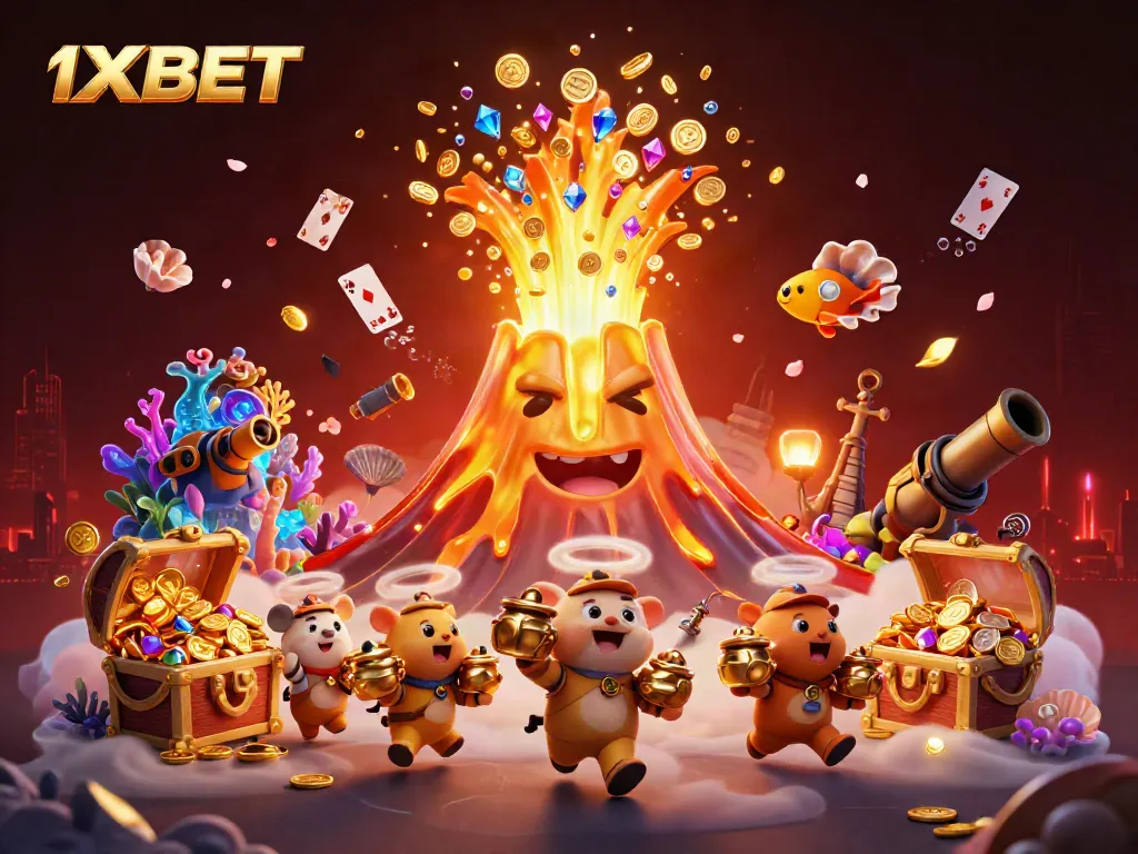 Experience thrilling wins and treasures with 1XBET's engaging casino gameplay and rich rewards.