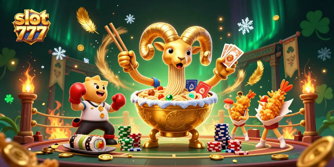 Rasakan sensasi bermain slot 777 dengan karakter unik dan elemen judi yang memukau.
