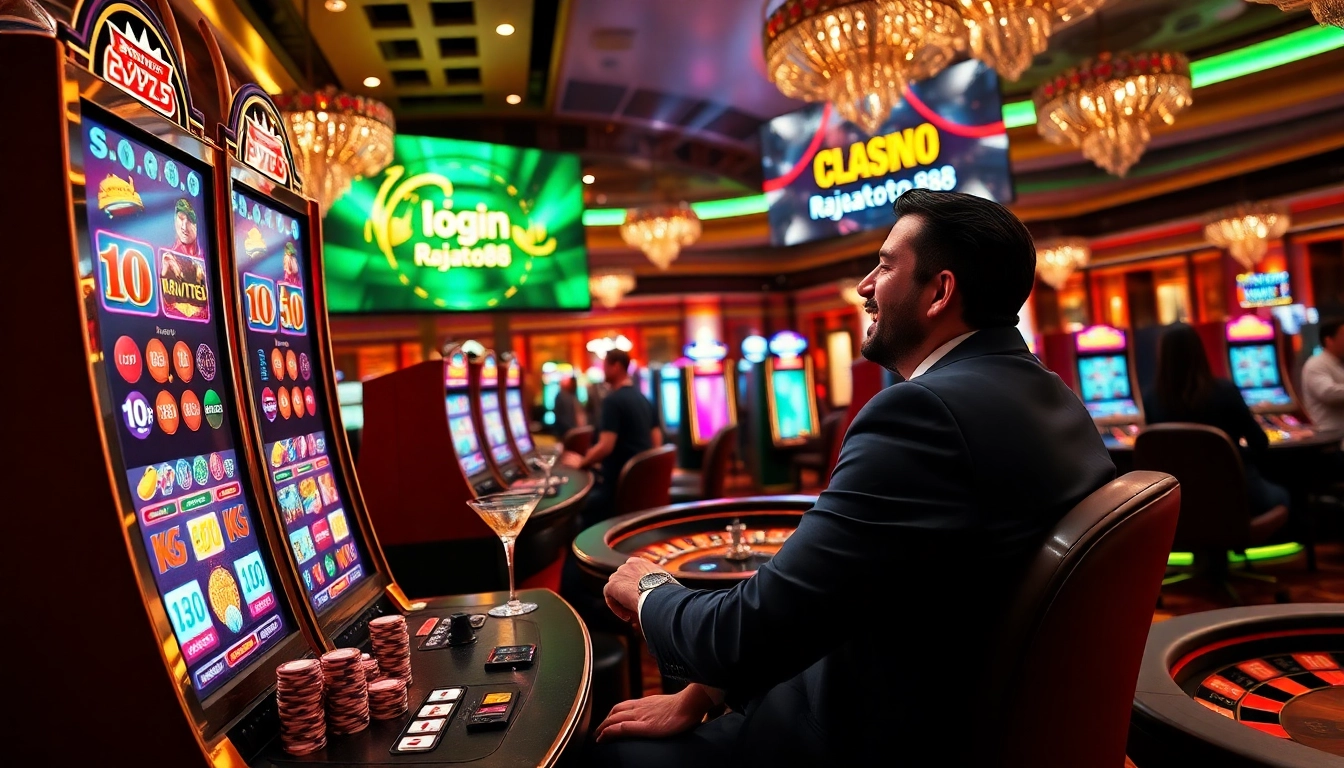 Experience excitement at the casino while using login rajatoto88 for a winning play.