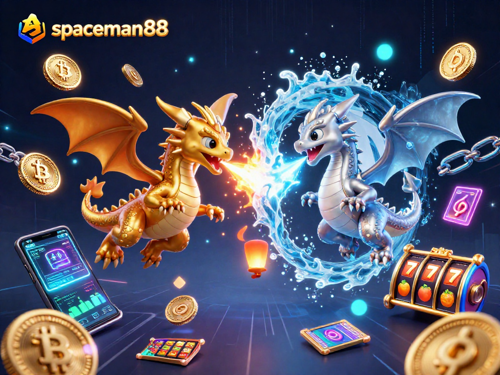 Engage with spaceman88's thrilling casino experience featuring dragons and crypto elements.