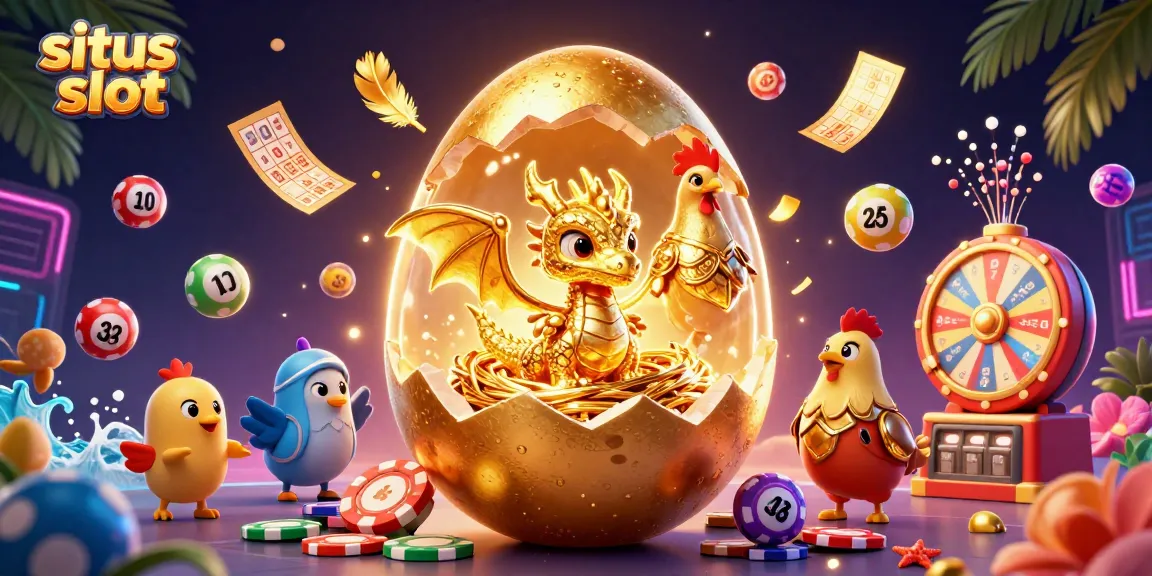 Memenangkan jackpot di situs slot dengan karakter kartun dan elemen kasino yang menarik.