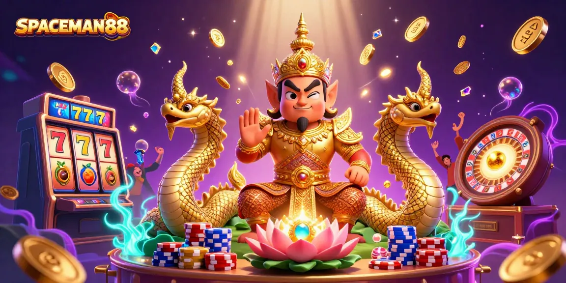 Menangkan hadiah besar dengan SPACEMAN88 pada mesin slot yang menampilkan simbol keberuntungan dan efek yang menakjubkan.