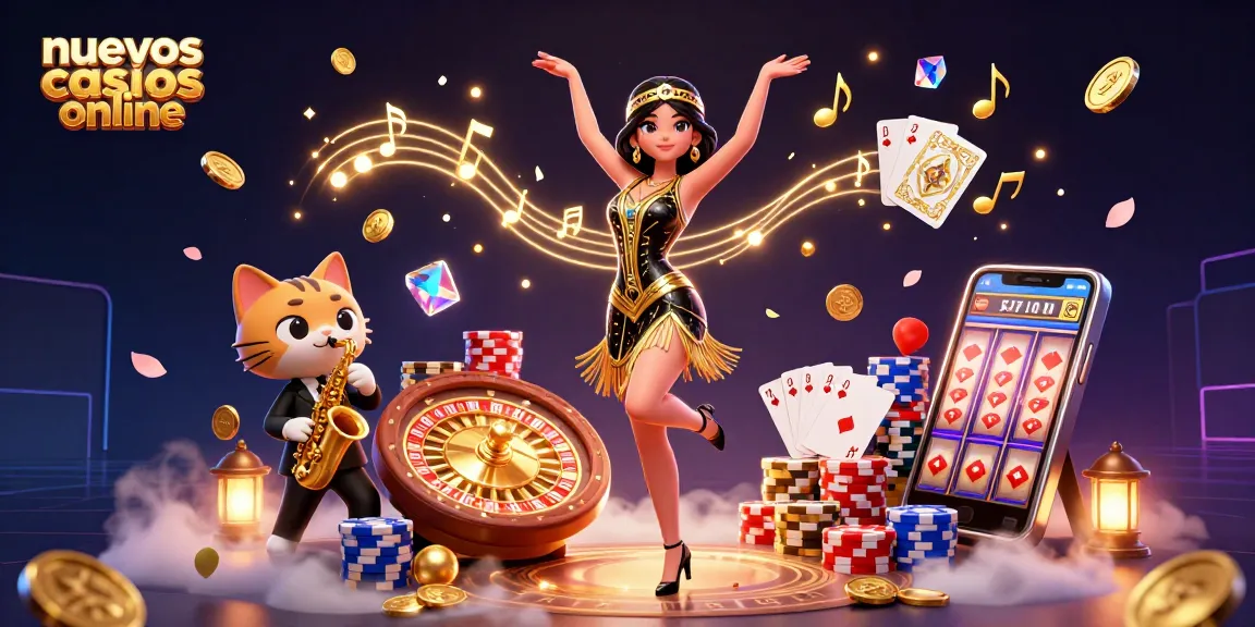 Experience the excitement at nuevos casinos online with stunning visuals and vibrant gaming elements.