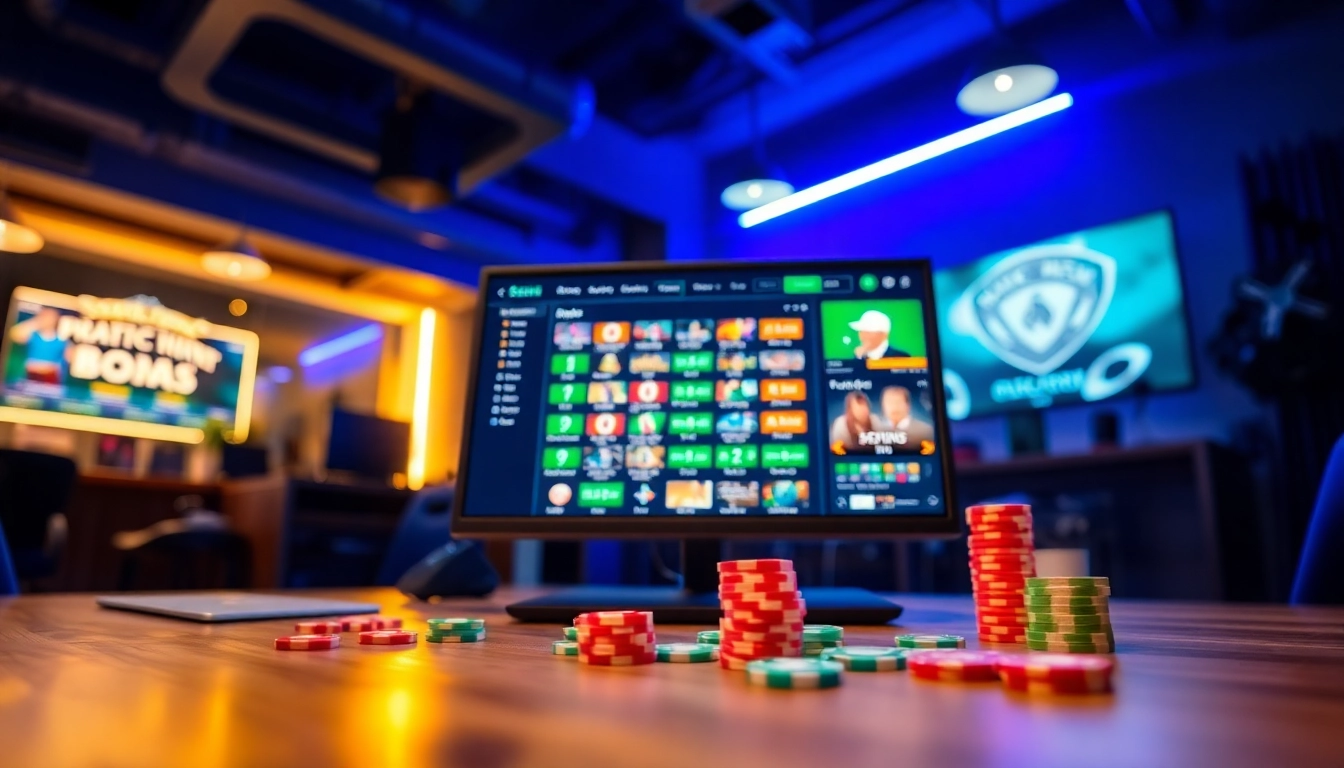 Experience the excitement of VICWIN online gaming with a vibrant interface and diverse betting options.