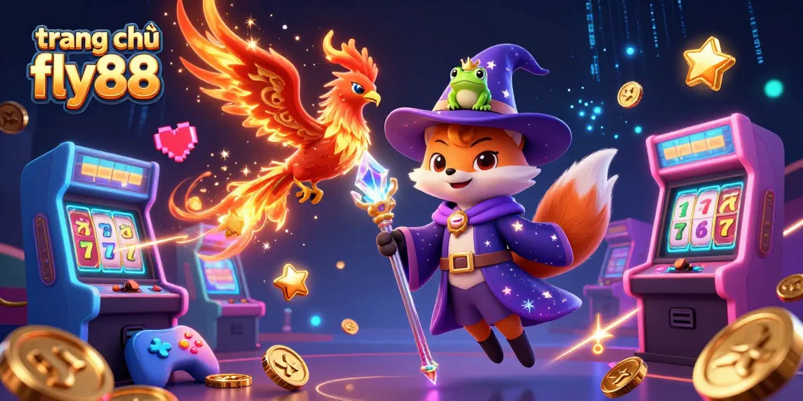 Engage with the vibrant world of casino gaming at trang chủ fly88, showcasing mystical characters and dynamic gameplay elements.