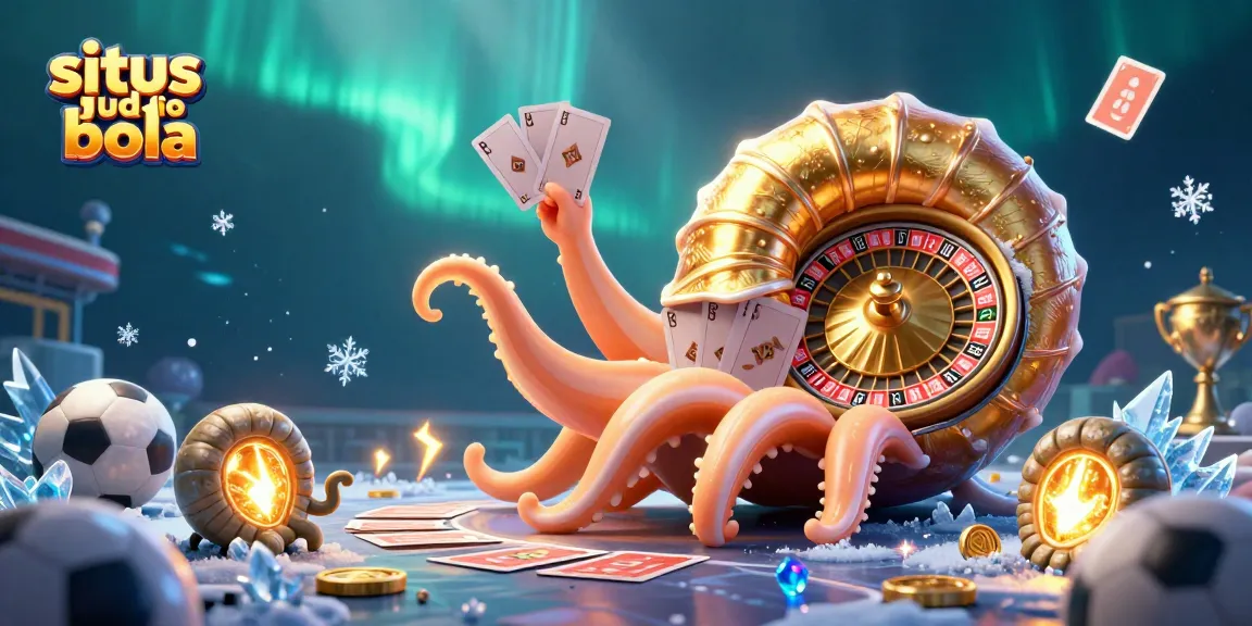 Engage with situs judi bola in an exhilarating underwater scene featuring a dynamic nautilus roulette.