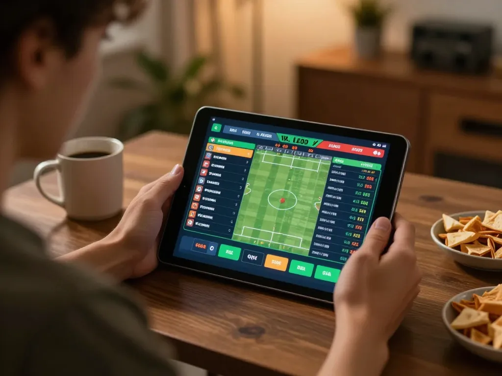 Experience sports betting at tg88 in a warm home setting with live odds on display.