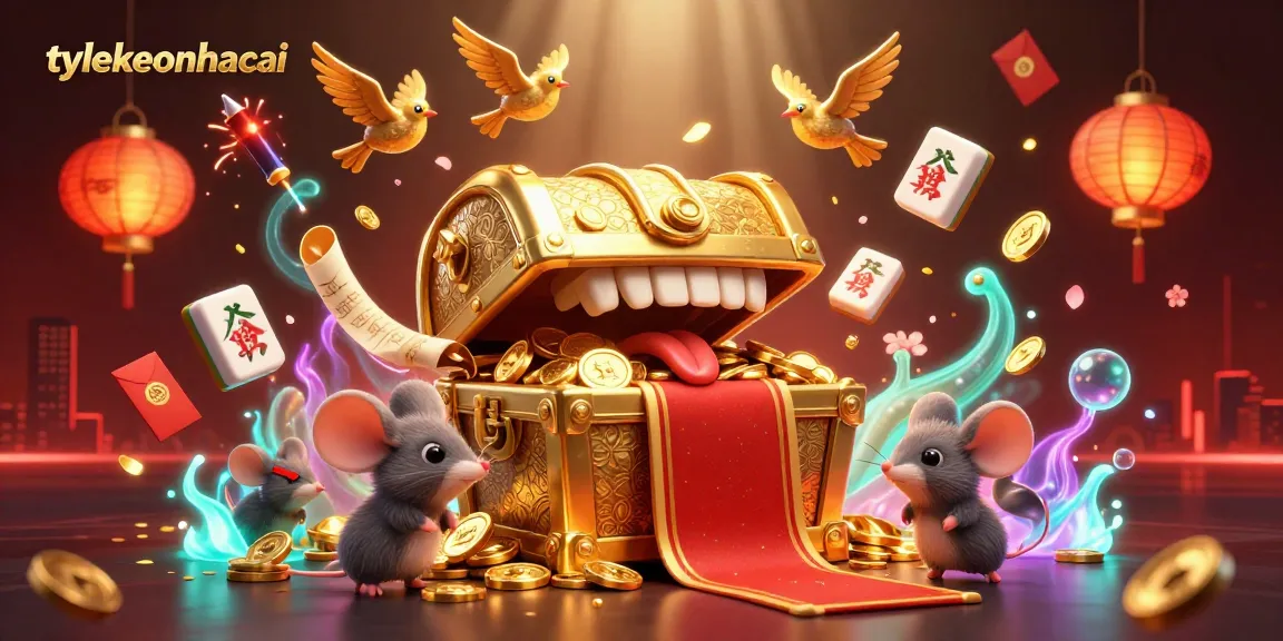 Engage in action with tylekeonhacai as the treasure chest lures adventurer mice filled with gold coins.