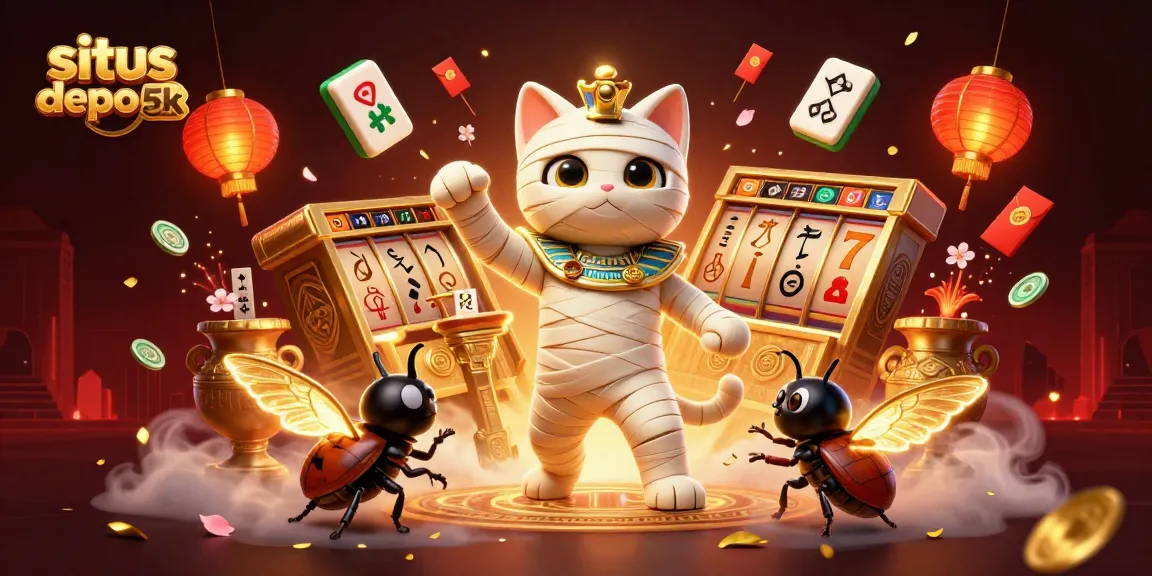 Join the fun at situs slot depo 5k with lively characters and vibrant casino elements!