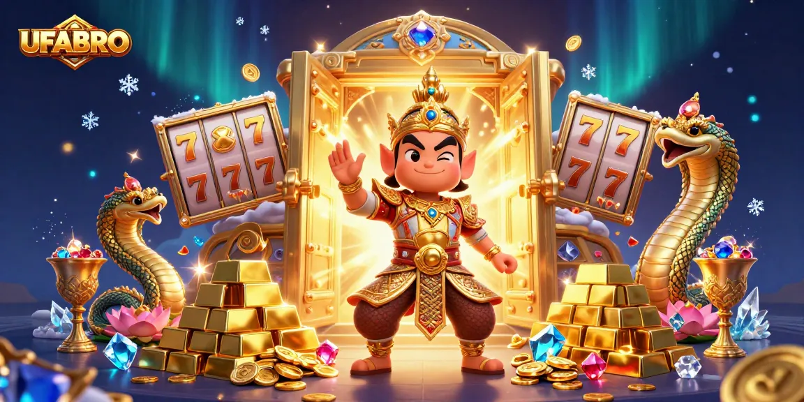 Play exciting games at UFABRO with thrilling slot jackpots, gold treasures, and animated characters.