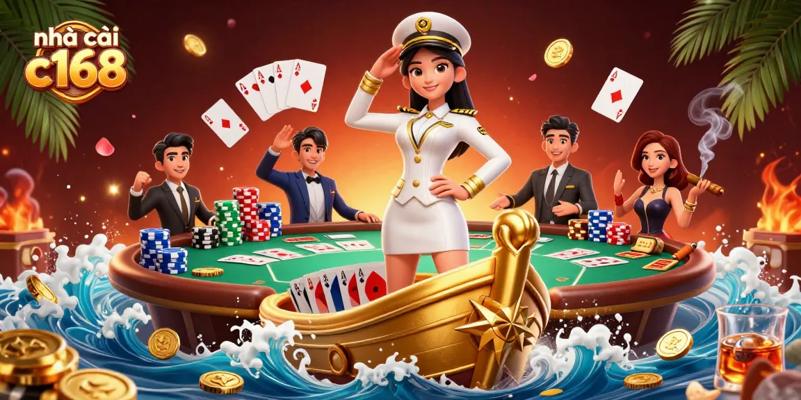 Bet on the excitement with nhà cái c168, showcasing vibrant casino elements and Asian elegance.