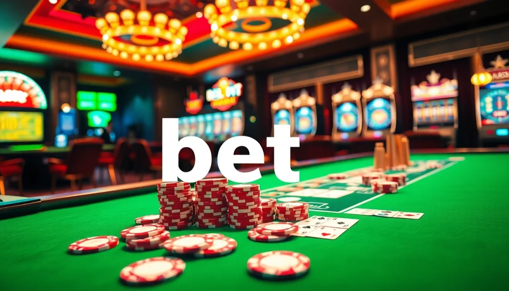 Trải nghiệm cảm giác hồi hộp của cược ở mức cược cao tại một casino sang trọng cùng sự phấn khích từ bet vip.