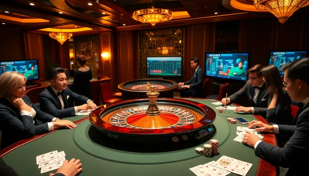 Experience the thrill of gambling at lu88 with vibrant casino elements and professional gameplay.