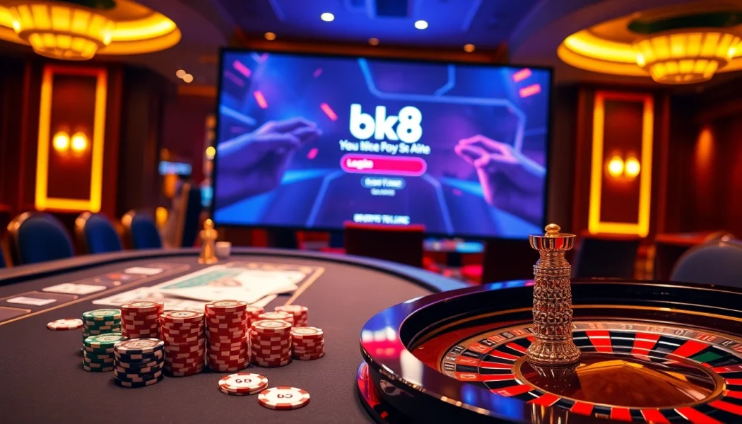 Join the excitement at bk8 login to access your favorite casino games with high stakes and luxurious comfort.