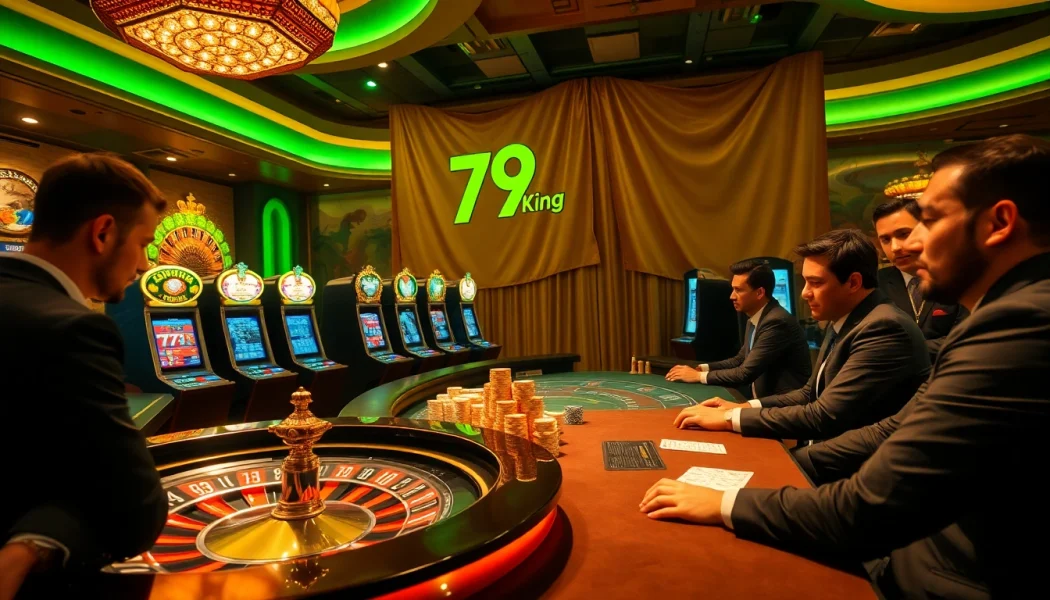 Experience the thrill of high-stakes gaming with 79 king at elegant casino tables.