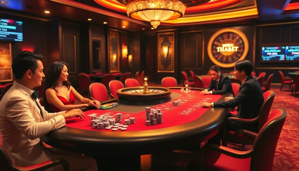 Experience high-stakes betting adventures at https://thabet.vegas/ with thrilling poker and roulette tables.
