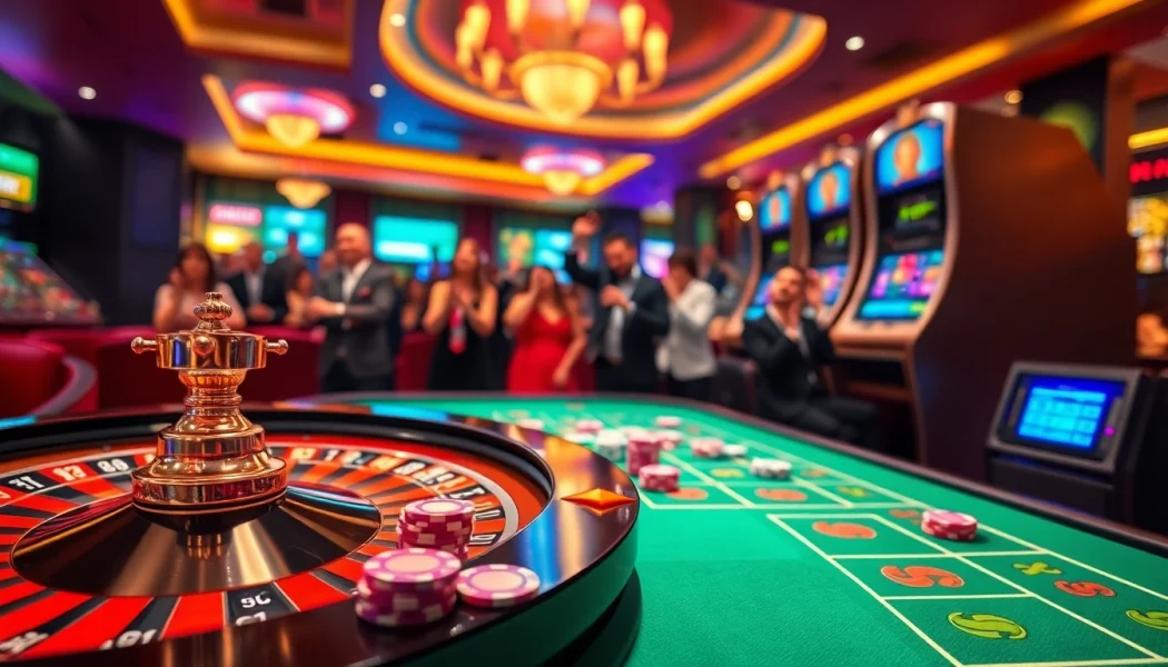 Experience the thrill of winning with the 99win app at a luxurious casino.